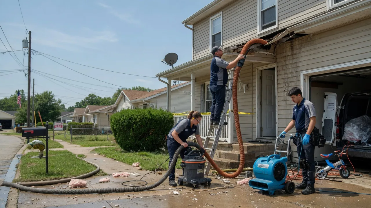 Water Damage Restoration in Nanty Glo, PA near me